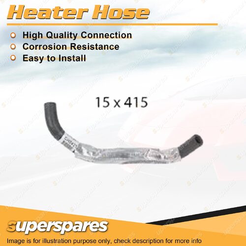 Heater Inlet Hose 15 x 415mm for Toyota Landcruiser Prado KDJ120R KDJ121R 3.0L