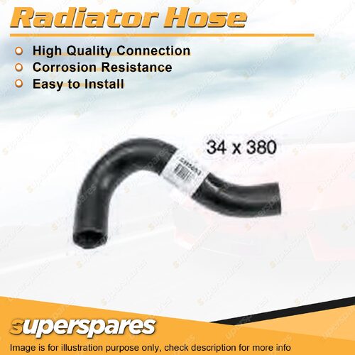 Upper Radiator Hose 34 x 380mm for Ford Ranger PJ PK 2.5L 3.0L 4 cyl 16V 06-11