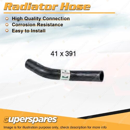 Lower Radiator Hose 41mm x 391mm for Toyota Landcruiser VDJ76R VDJ78R VDJ79R