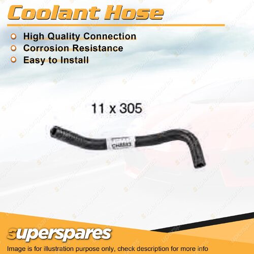 Coolant Recovery Tank Hose 11 x 305mm for Toyota Landcruiser VDJ 76R 78R 79R