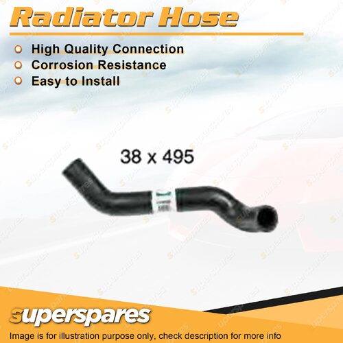 Upper Radiator Hose 38 x 550mm for Ford Falcon XY GT Fairlane ZD 5.8L V8 OHV