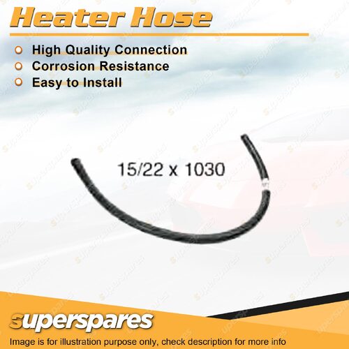 Heater Hose 15/22mm x 1030mm for Ford Cortina TE TF 200ci 250ci 3.3L 4.1L 12V