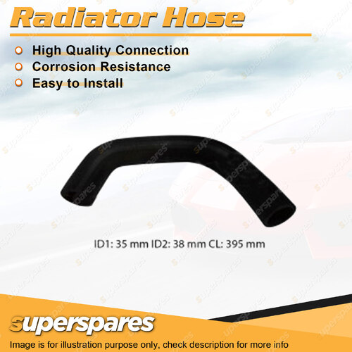 Superspares Lower Radiator Hose for Mazda 808 1.3L 4 cyl OHC 8V 1972-1977