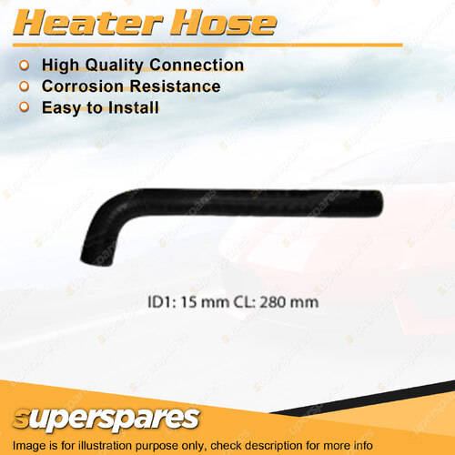 Superspares Heater Hose for Holden HZ WB Series WB 202ci 3.3L 1977-1985