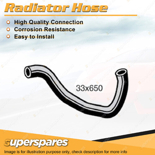 Superspares Lower Radiator Hose for Nissan Homer F20/PF20 2.0L OHV 8V 1976-1981
