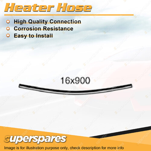 Superspares Heater Hose for Holden Commodore VB VC 2.8L 3.3L 6 cyl 1978-1981