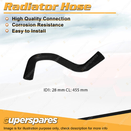 Superspares Lower Radiator Hose for Nissan Datsun Sunny 1.2L 1.4L 1.5L 1978-1983