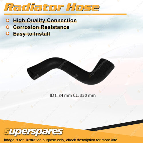 Superspares Lower Radiator Hose for Nissan Datsun Bluebird 620 1.3L 1.5L OHV 8V