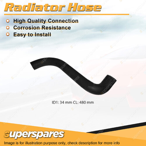 Superspares Upper Radiator Hose for Mercedes Benz 300D S123 W123 240D W123