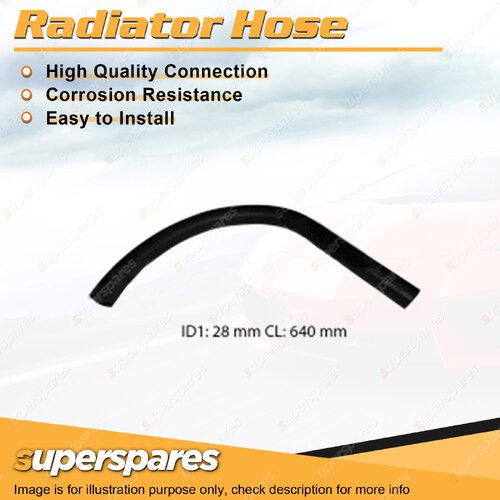 Superspares Upper Radiator Hose for Subaru DL GF GL 1.4L 1.6L 1973-1980