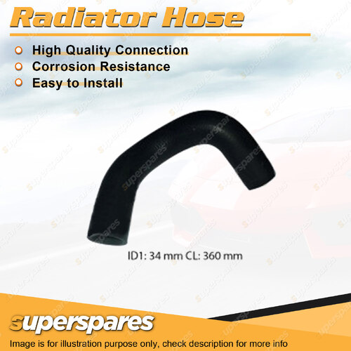 Lower Radiator Hose for Toyota Dyna RU20 2.0L 4 cyl OHV 8V Carb 360mm