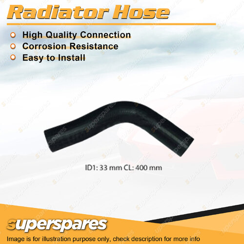 Superspares Upper Radiator Hose for Toyota Hilux RN20 RN25 1.6L 1975-09/1978