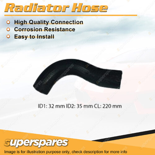 Lower Radiator Hose for Toyota Hiace RH32 2.0L 4 cyl OHV 8V Carb 220mm