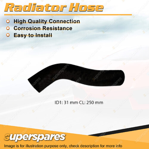 Superspares Upper Radiator Hose for Toyota Hiace LH11 LH30 LH70 2.2L 1981-1985