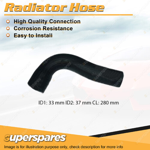 Superspares Lower Radiator Hose for Toyota Hiace LH11 LH30 LH70 2.2L 1981-1985