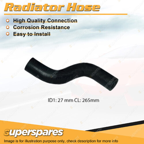 Upper Radiator Hose for Nissan Pulsar N10 1.5L 4 cyl SOHC 8V Carb Auto