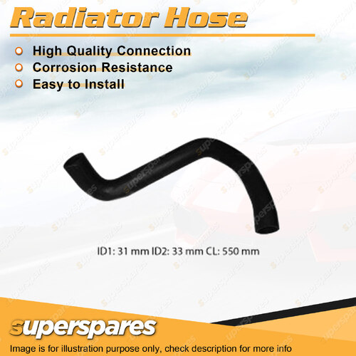 Superspares Lower Radiator Hose for Holden Jackaroo UBS52 2.2L 1981-1984