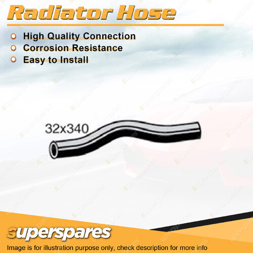 Superspares Upper Radiator Hose for Mitsubishi Sigma GJ GK GR GS GT GV 4G32 1.6L