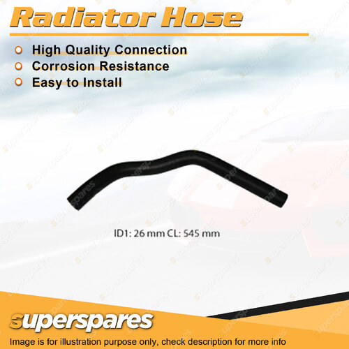 Superspares Upper Radiator Hose for Suzuki Swift SA 1.3L 01/1985-03/1989