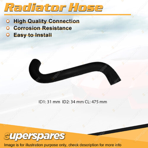 Superspares Upper Radiator Hose for Mercedes Benz 250 W123 2.5L 1976-1983