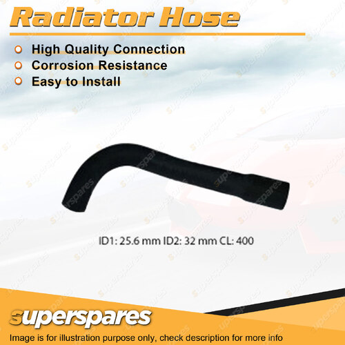 Superspares Upper Radiator Hose for Nissan Urvan 1.6L 4 cyl OHV 8V Carb