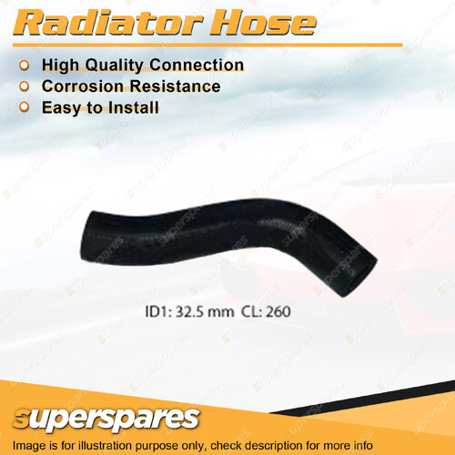 Superspares Upper Radiator Hose for Nissan 720 SD22 2.2L 2.3L 1980-1985