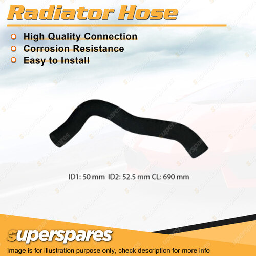Superspares Lower Radiator Hose for Isuzu SBR422 5.4L 6 cyl OHV 12V Diesel