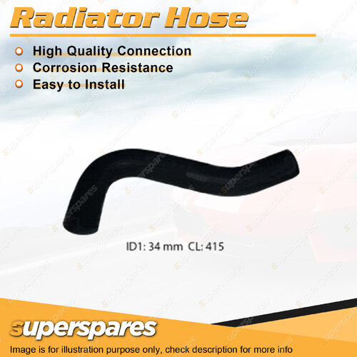 Superspares Upper Radiator Hose for Nissan 720 Z16 Z22 1.6L 2.2L 1980-1986