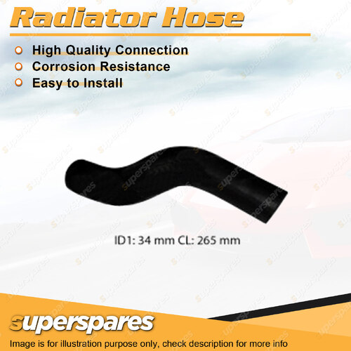 Superspares Lower Radiator Hose for Mazda 929 2.0L 4 cyl SOHC 8V 1983-1987