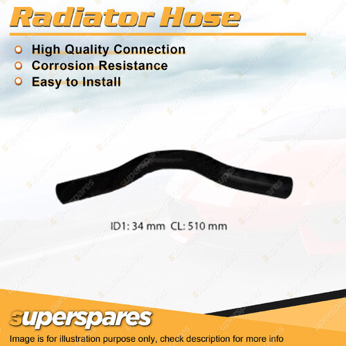 Superspares Upper Radiator Hose for Mitsubishi Cordia AA AB AC D03W Tredia 1.8L