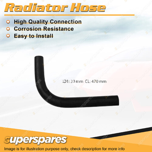 Superspares Upper Radiator Hose for Saab 900 99 2.0L 4 cyl SOHC 1976-1985