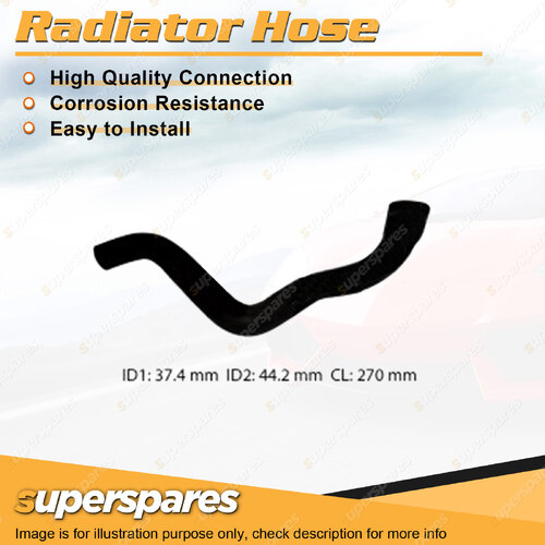 Superspares Lower Radiator Hose for Toyota Landcruiser BJ70R BJ73R BJ74R