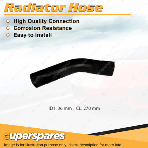 Superspares Lower Radiator Hose for Toyota Landcruiser FJ70R FJ73R FJ75R Auto