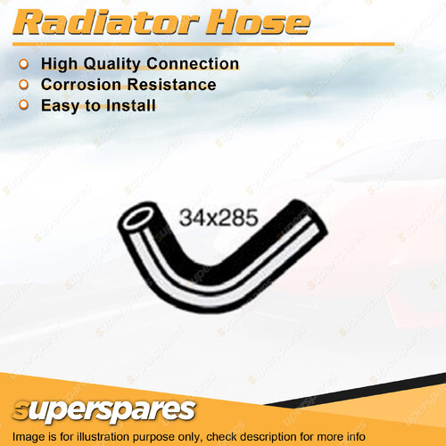 Lower P/S Radiator Hose for Nissan Navara D21 2.4L 4 cyl SOHC 8V 250mm