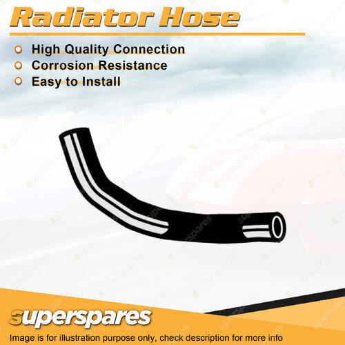 Superspares Upper Radiator Hose for Suzuki Swift SA SF G10 1.0L 1985-1992