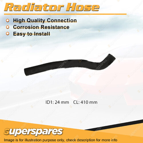 Upper Radiator Hose for Daihatsu Charade G202 1.0L 3 cyl SOHC 6V Carb