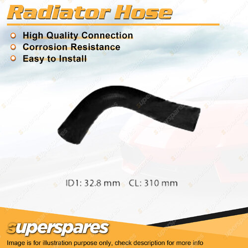 Superspares Upper Radiator Hose for Toyota Hilux Surf 4 Runner VZN130 3.0L 310mm