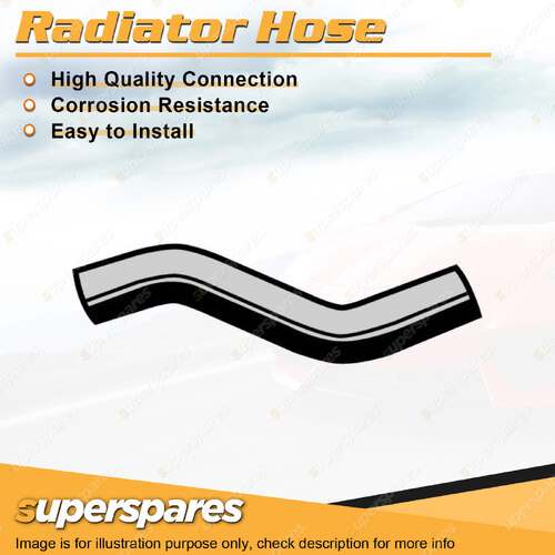 Superspares Upper Radiator Hose for Toyota Corona RT142 2.4L 4 cyl SOHC 8V EFI