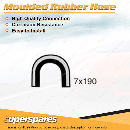 Superspares Engine Bypass Hose for Nissan Maxima A32 3.0L V6 DOHC 24V MPFI 140mm