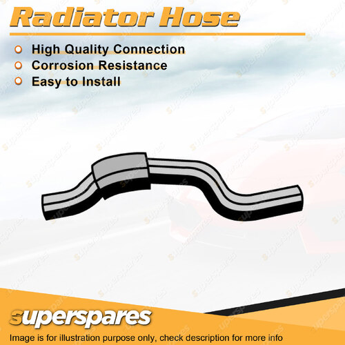 Superspares Upper Radiator Hose for Toyota Celica ST162 3S-GE 2.0L 1985-1987