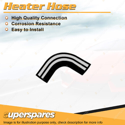 Superspares Heater Hose for Holden Jackaroo L2 3.2L V6 SOHC 24V MPFI 110mm
