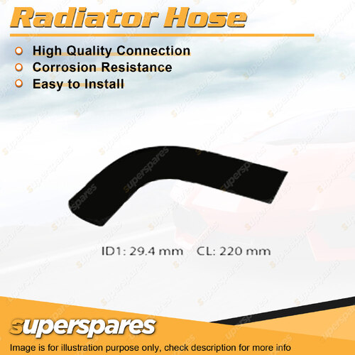 Superspares Upper Radiator Hose for Toyota Corolla AE82 Sprinter AE82 1.6L 220mm