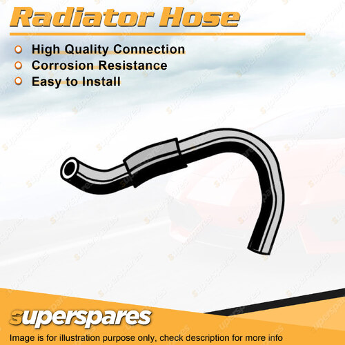 Lower Radiator Hose for Nissan Navara D21 2.4L 4 cyl SOHC 12V MPFI 4WD