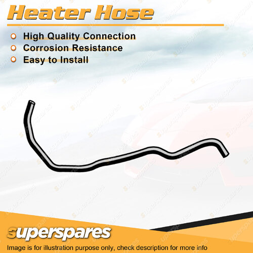 Superspares Heater Hose for Nissan Urvan E24 2.7L 4 cyl OHV 8V Diesel 795mm