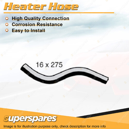 Superspares Heater Outlet Hose for Hyundai Excel X3 1.5L 4 cyl SOHC 1994-1998