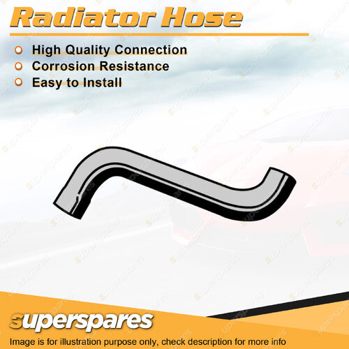 Superspares Upper Radiator Hose for Daewoo Musso 2.9L 5 cyl SOHC 10V Diesel