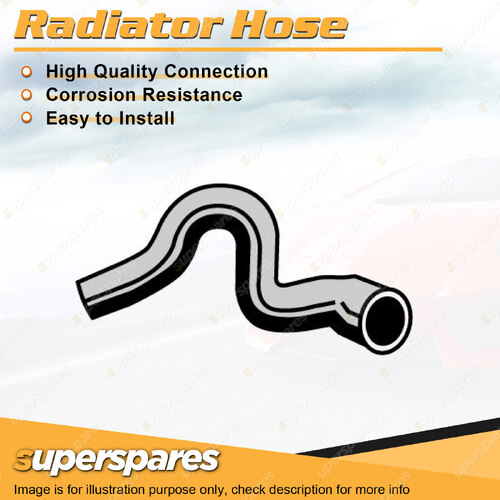 Superspares Upper Radiator Hose for Peugeot 406 XFZ 3.0L V6 DOHC 24V MPFI
