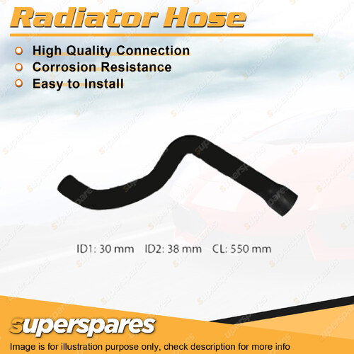 Superspares Lower Radiator Hose for Holden Astra TS 1.8L 4 cyl DOHC 16V MPFI