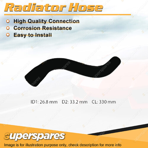 Upper Radiator Hose for Mitsubishi Pajero iO QA 1.6L 4 cyl SOHC 16V MPFI