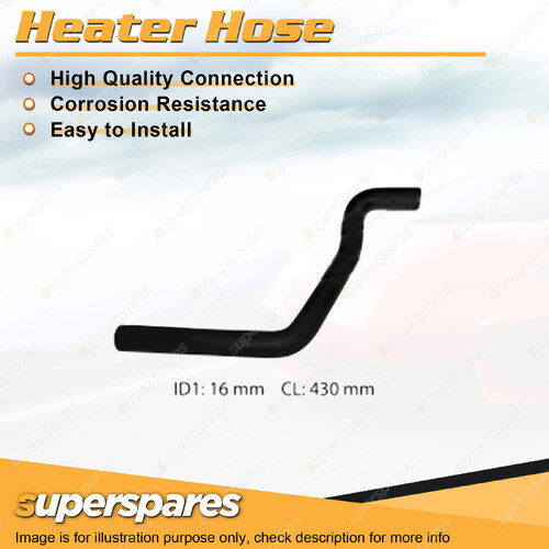 Superspares Heater Outlet Hose for Hyundai Accent LC 1.5L 4 cyl DOHC 16V MPFI